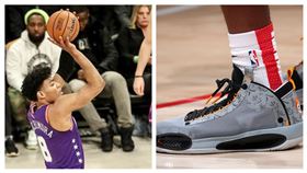 ▲NBA巫師隊八村壘全新球鞋（圖／翻攝自推特）