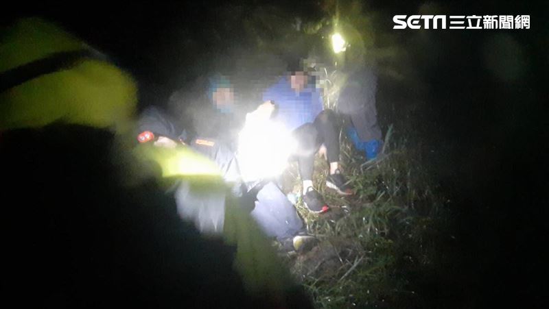 3男無經驗登劍龍稜迷路　警摸黑搜救