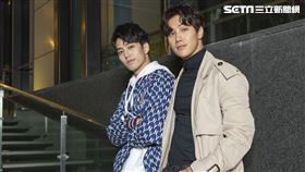 李時剛、徐謀俊接受三立新聞網專訪。（圖／記者林士傑攝影）