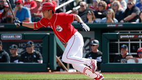 辛辛那提紅人隊秋山翔吾。（圖／翻攝自紅人隊推特）