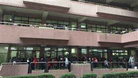 １０９學測，松山高中 （圖／記者簡若羽攝影）
