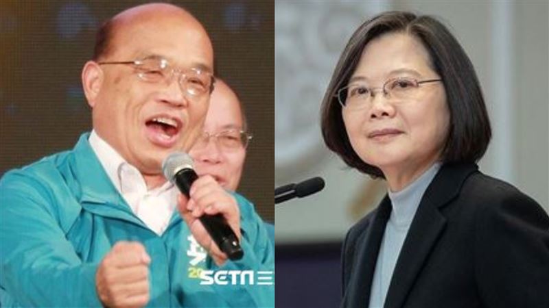 史上新高！小英蘇貞昌獲7成民眾支持