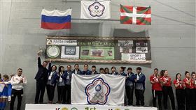 中華代表隊贏得U23女子500公斤級金牌中華拔河代表隊在愛爾蘭舉辦的2020世界盃室內拔河錦標賽成績不俗，贏得U23女子500公斤級金牌。（駐愛代表處提供）中央社記者戴雅真倫敦傳真  109年2月24日