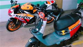 車魂燃燒！車迷只花8百元　Gogoro變身「電動賽車」（圖／黃先生提供）