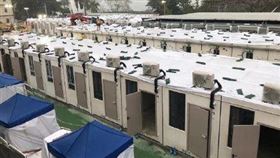 香港,火神山醫院,隔離營（圖／翻攝自参悟局微博）