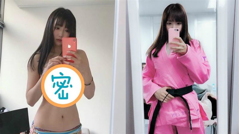 南韓嫩模自幼習武「蜜桃胸」勇闖一脫