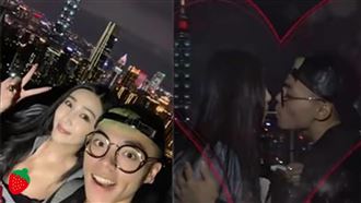 醜星脫魯上山幽會　豪乳辣模投懷送抱