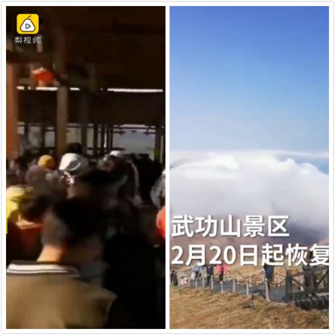 不怕感染？陸客擠爆風景區園方都傻眼