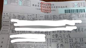 玩笑話,損友,烏鴉嘴,罰單(翻攝自爆怨公社)