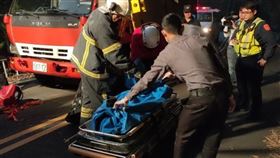 苗栗,鐵牛車,拼裝車,木材,斷肢（圖／翻攝畫面）