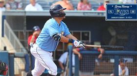 ▲美國職棒大聯盟光芒隊日籍野手筒香嘉智。（圖／翻攝自光芒隊推特）