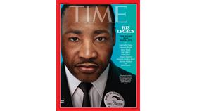 HD
金恩博士虛擬肖像登上時代雜誌封面
美國民權運動領袖金恩博士第6度登上「時代」雜誌（
TIME）封面人物，並由好萊塢視效公司數字王國透過虛
擬人技術創作完成肖像。
（數字王國提供）
中央社記者江明晏傳真 109年2月24日