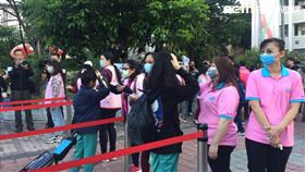 開學,社子國小,柯文哲,量體溫,校園防疫
圖/記者簡若羽攝影