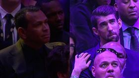 大咖齊悼柯比　飛魚、A-Rod也來
NBA,Kobe Bryant,Michael Jordan,追思會,飛魚,A-Rod
翻攝自直播畫面