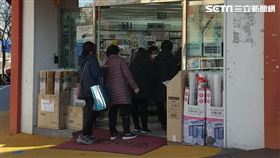 南韓,韓國,口罩,排隊（2/24）
圖／徐筱嵐提供