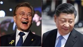 文在寅、習近平（組合圖／資料照）