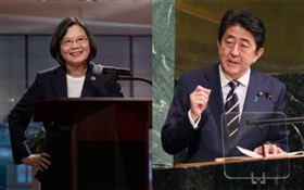 蔡英文、安倍晉三（圖／資料照）