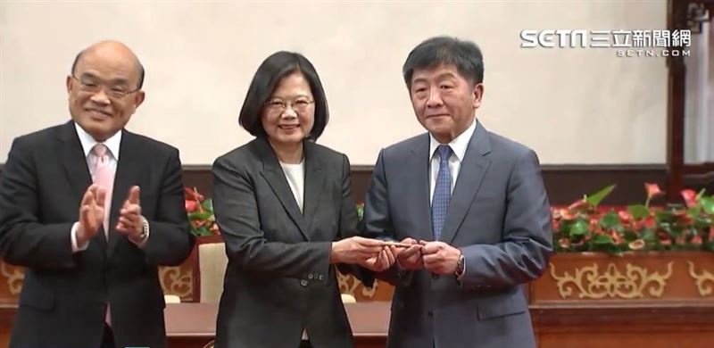 陳時中驚曝超車蘇貞昌！竟成閣揆備胎