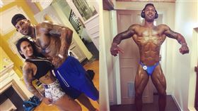 鋼管,猛男,腦震盪,斷裂(翻攝自里奇斯 臉書)