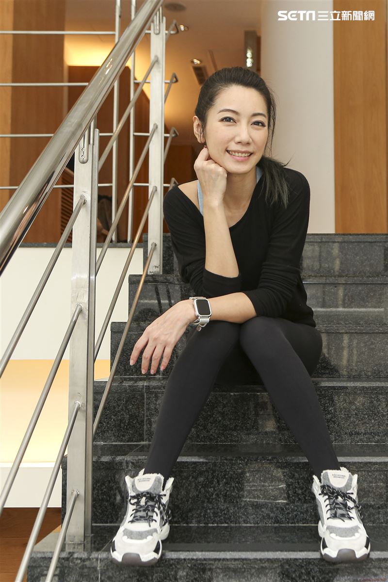 林韋君接受三立新聞網專訪。（圖／記者林士傑攝影）