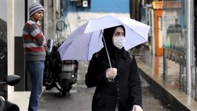 伊朗,武漢肺炎,口罩,美聯社／達志影像