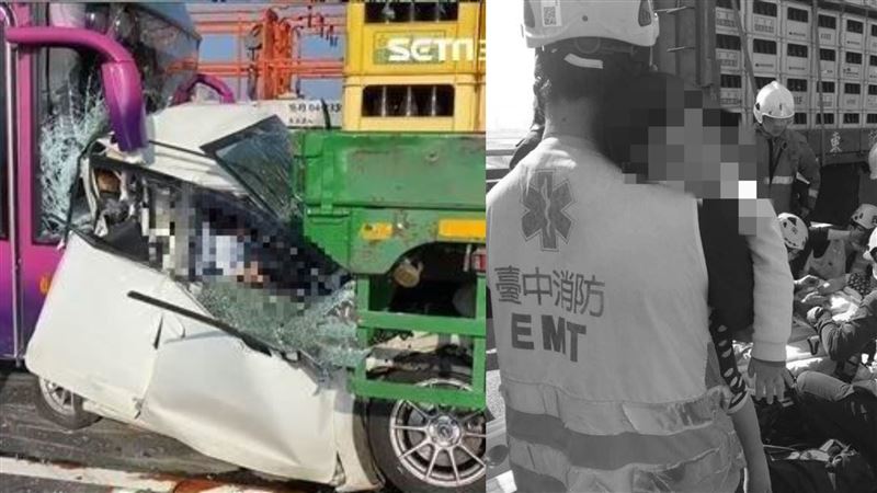 母載2子慘死…消防淚：跟她說請放心