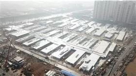 火神山,醫院,武漢,肺炎,完工（圖／翻攝自騰訊網）