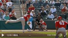 ▲紅雀左投利柏索（Matthew Liberatore）曲球尾勁超狂。（圖／翻攝自Cardinals Nation 247推特）