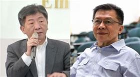 陳時中，沈富雄，組合圖