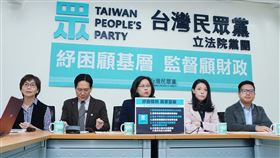 民眾黨團推出「2019新型冠狀病毒防疫及基層紓困條例草案」（民眾黨提供）