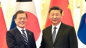 文在寅,習近平,中國,南韓,韓國,總統
圖翻攝自文在寅臉書