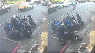 騎士硬撞Gogoro　車友維修破萬