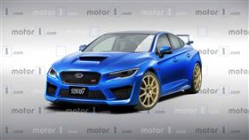 ▲Subaru WRX STI預想圖（圖／翻攝自motor1）