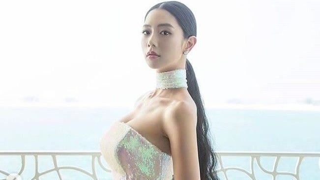 背心洩萬惡雪乳　亞洲最美一轉身看光