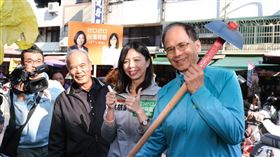 游錫堃、洪慈庸(圖/翻攝自游錫堃臉書)