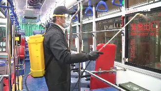 確診看護搭藍38　三重客運全面消毒