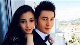 Angelababy、黃曉明／微博