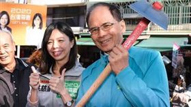 游錫堃、洪慈庸(圖/翻攝自游錫堃臉書)