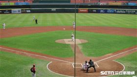 ▲中華職棒228展開公辦熱身賽。（圖／記者蕭保祥攝影）