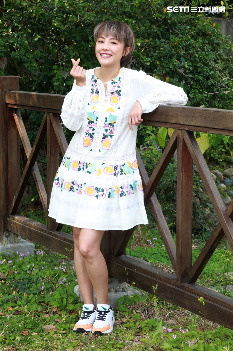 「姊妹們追吧」女主角張允曦(小8)。（記者邱榮吉/攝影）