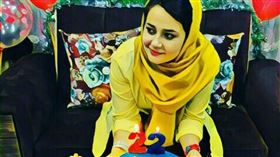 ▲伊朗23歲的休齊（Elham Sheikhi）染病身亡。（圖／翻攝自推特）