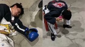 吃屎哥,游兆霖,鳳梨,格鬥,喝尿 合成圖/翻攝鳳梨ig