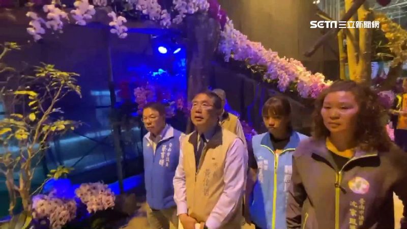 防範疫情　黃偉哲喊卡「國際蘭展」