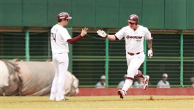 ▲培證英雄朴炳鎬面對統一獅交流賽單場3轟。（圖／首爾培證英雄球團提供）