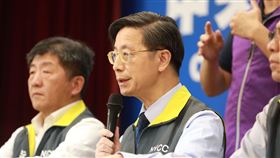  張上淳，武漢肺炎，疾管署，疾管署記者會（圖／中央流行疫情指揮中心提供）