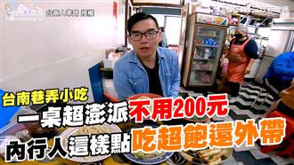 台南高CP值小吃　內行人教你這樣點