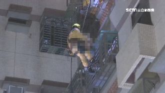疑夫妻失和喝醉酒　她全裸墜下12樓