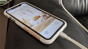 圖／記者谷庭攝,iPhone充電
