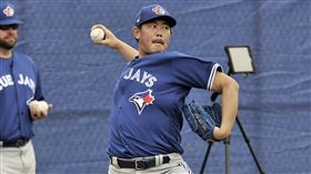 ▲美國職棒藍鳥隊日本投手山口俊（圖／美聯社）