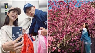 曾之喬賞櫻拍美照　尪這舉動甜炸了